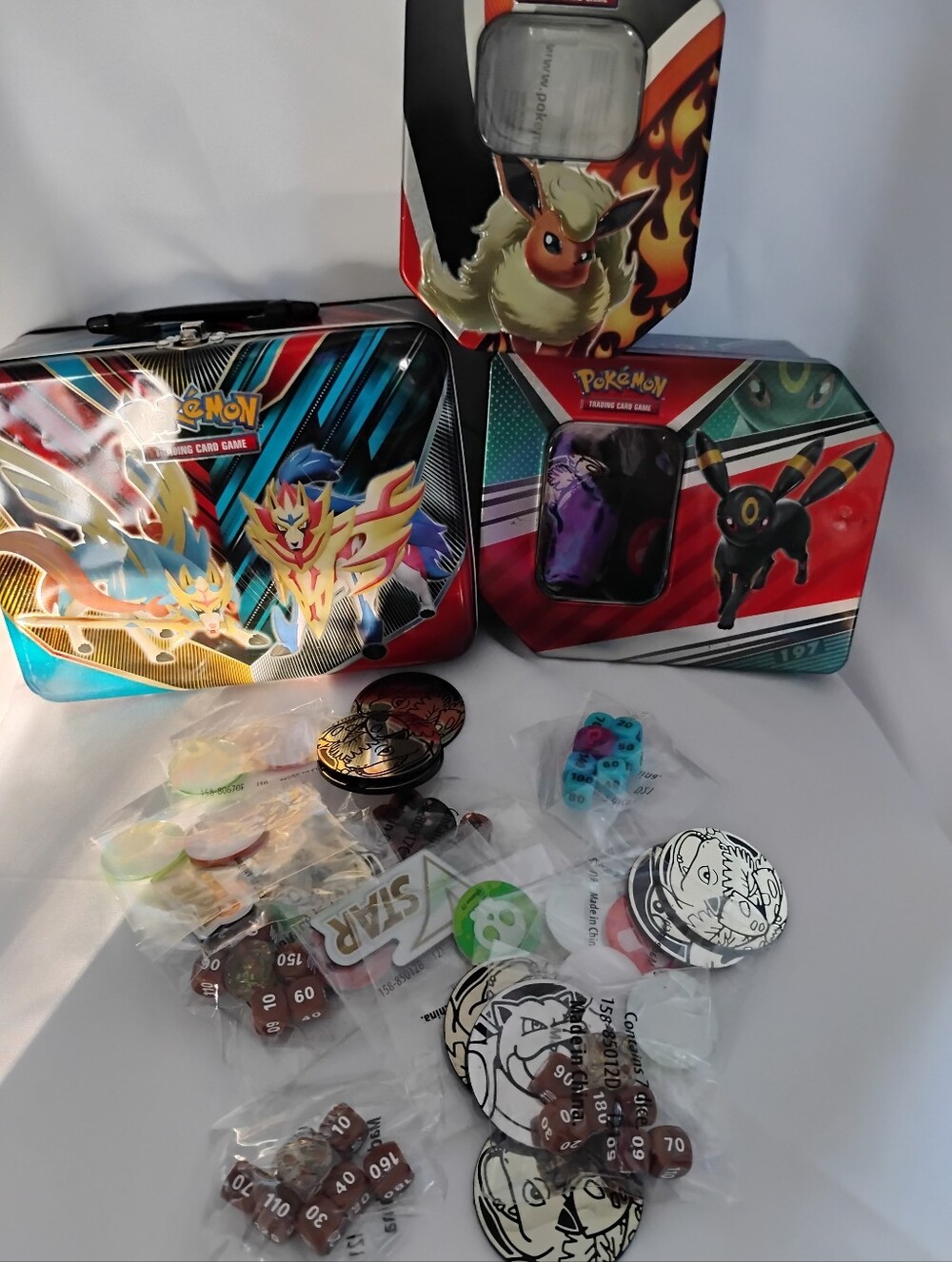 Pokemon Lunch Box And Tins